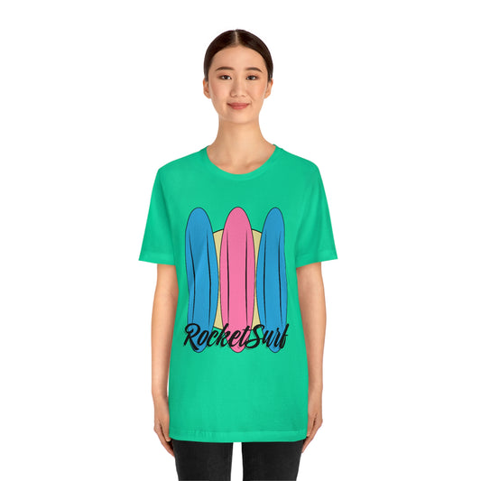 Unisex Short Sleeve Tee Triple Surf