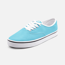 Carica l'immagine nel visualizzatore di Gallery, Unisex Canvas Low Cut Loafer Sneakers - Light Blue