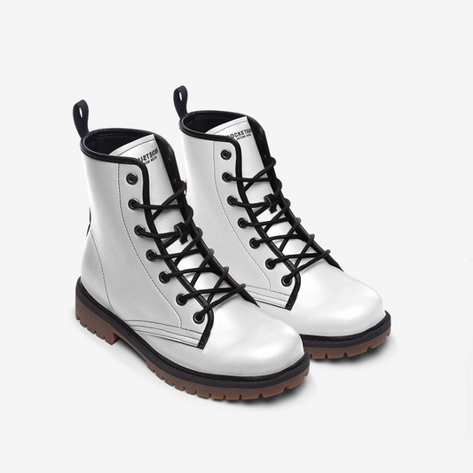 Casual Leather Lightweight boots MT - White