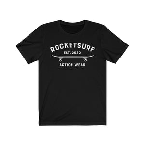 RocketSurf Skate Club Unisex Short Sleeve Tee - White Lettering