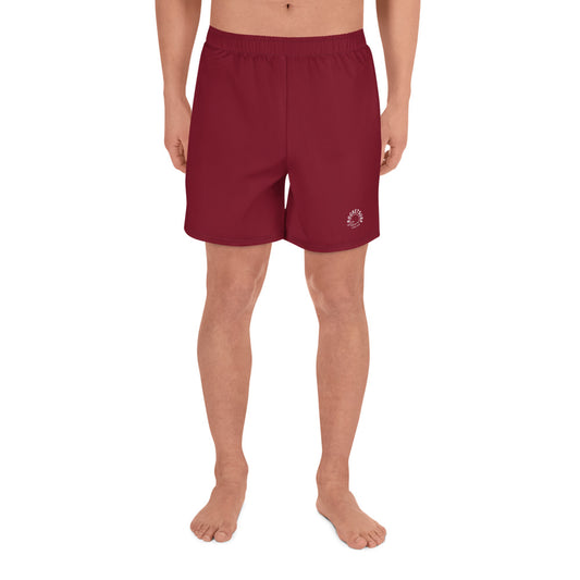 Men's Athletic Long Shorts - Brick