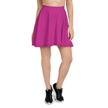 Load image into Gallery viewer, Plain Skater Skirt - Fuchsia