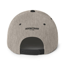 Carregar imagem no visualizador da galeria, Snapback Hat Black Flower