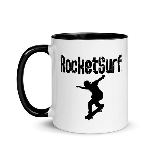 Skater Mug with Color Inside