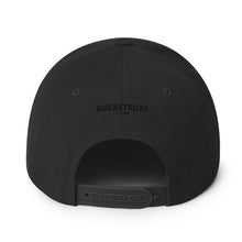 Carregar imagem no visualizador da galeria, Snapback Hat Black Flower