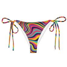 Charger l&#39;image dans la galerie, Retro Psychedelic string bikini bottom