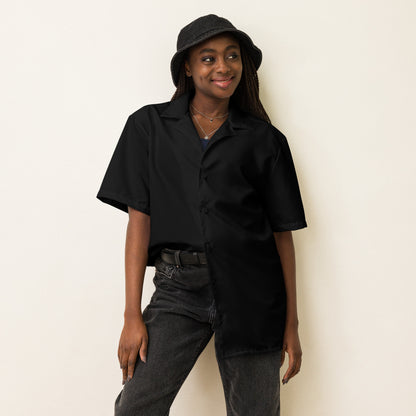 Unisex button shirt - Black