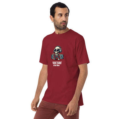Skeletunes RocketSurf Men’s premium heavyweight tee