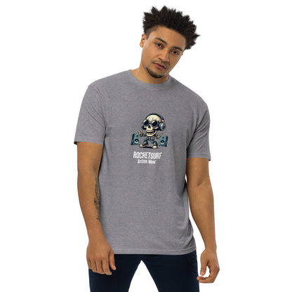 Skeletunes RocketSurf Men’s premium heavyweight tee