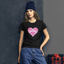 Load image into Gallery viewer, Tartan Heart Women&#39;s short sleeve t-shirt