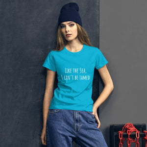 Can't Be Tamed - Women's short sleeve t-shirt