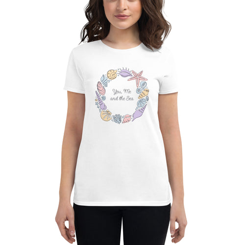 You, Me, and The Sea - Women's short sleeve t-shirt