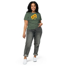 Load image into Gallery viewer, Sunflowers Women’s high-waisted t-shirt