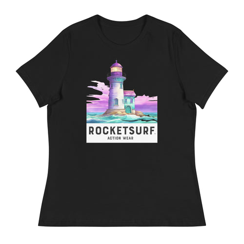 Lighthouse RocketSurf Women's Relaxed T-Shirt