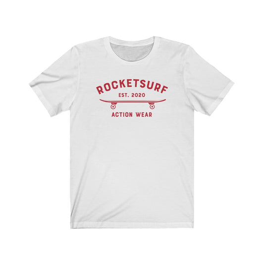 RocketSurf Red Skate Club Unisex Short Sleeve Tee