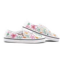Cargar imagen en el visor de la galería, Unisex Canvas Shoes Fashion Low Cut Loafer Sneakers - Cute Flowers