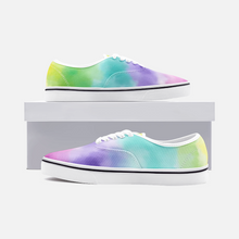 Load image into Gallery viewer, Unisex Canvas Low Cut Loafer Sneakers - Watercolor
