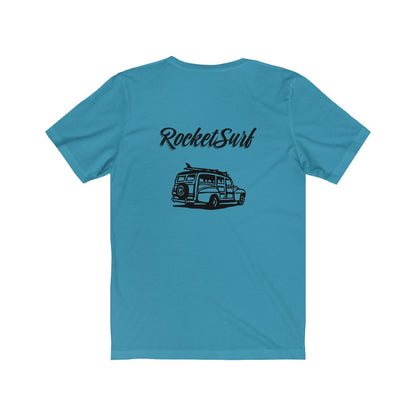 Unisex Short Sleeve Tee Woody Back - 2 sided