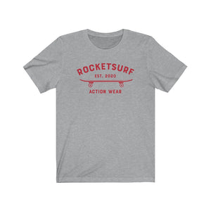RocketSurf Red Skate Club Unisex Short Sleeve Tee