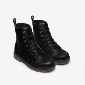 Casual Leather Lightweight boots MT - Black