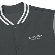 Cargar imagen en el visor de la galería, Men&#39;s Varsity Jacket - RocketSurf Logo