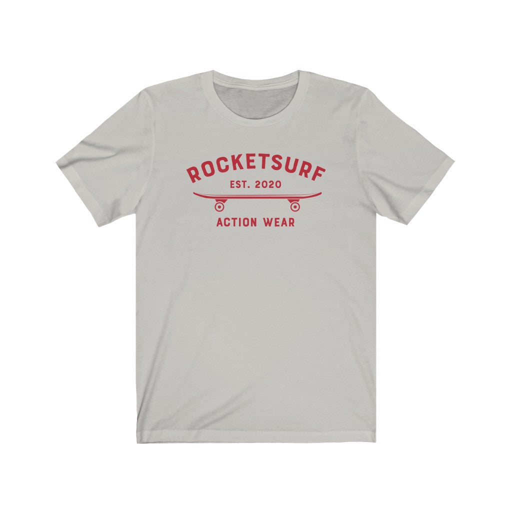 RocketSurf Red Skate Club Unisex Short Sleeve Tee