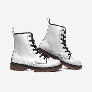 Casual Leather Lightweight boots MT - White