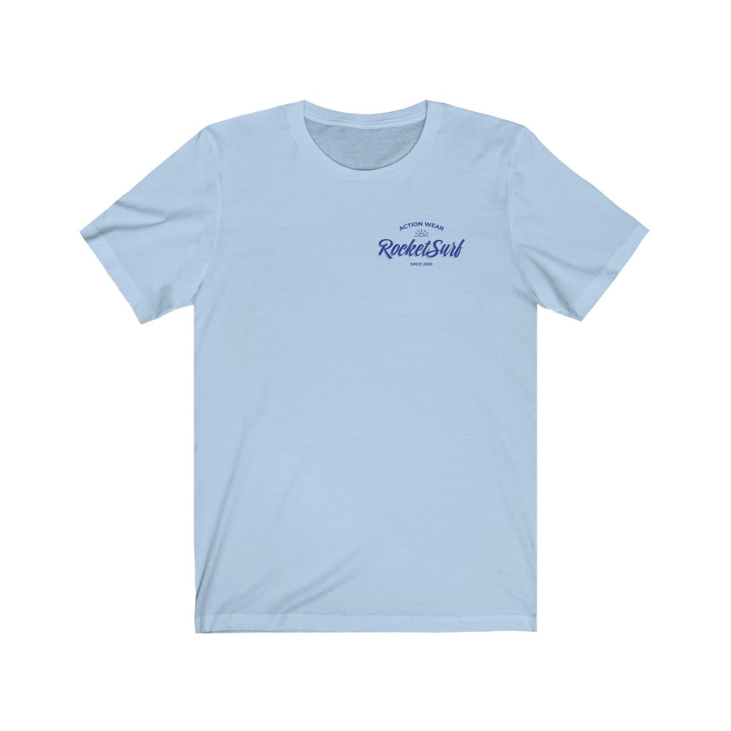 Life's A Beach Two-Sided Waves Unisex Short Sleeve Tee