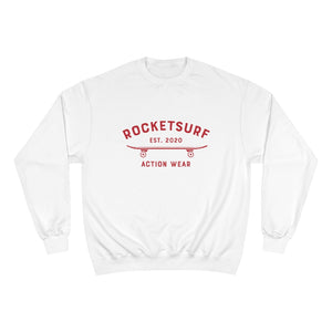 Champion Sweatshirt - RocketSurf Skate Club Red Lettering