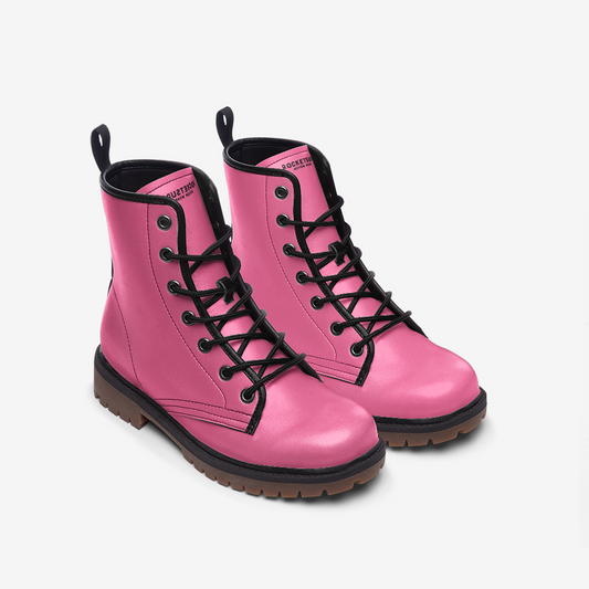 Casual Leather Lightweight boots MT - Pink