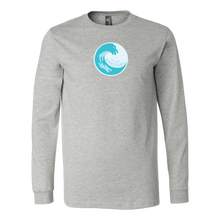 Load image into Gallery viewer, Long Sleeve Shirt Wave Logo