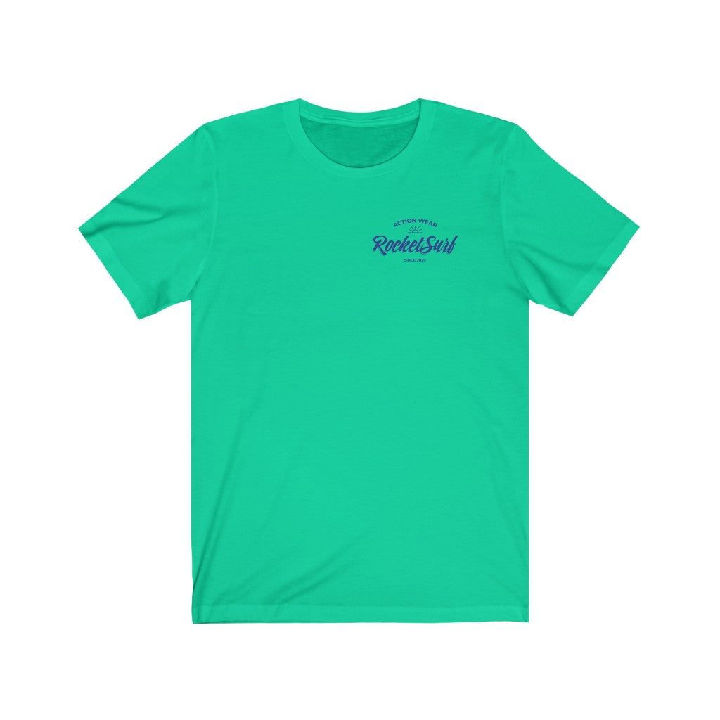 Life's A Beach Two-Sided Waves Unisex Short Sleeve Tee