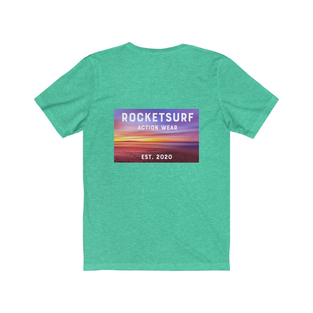 Two Sided RocketSurf RS Unisex Short Sleeve Tee