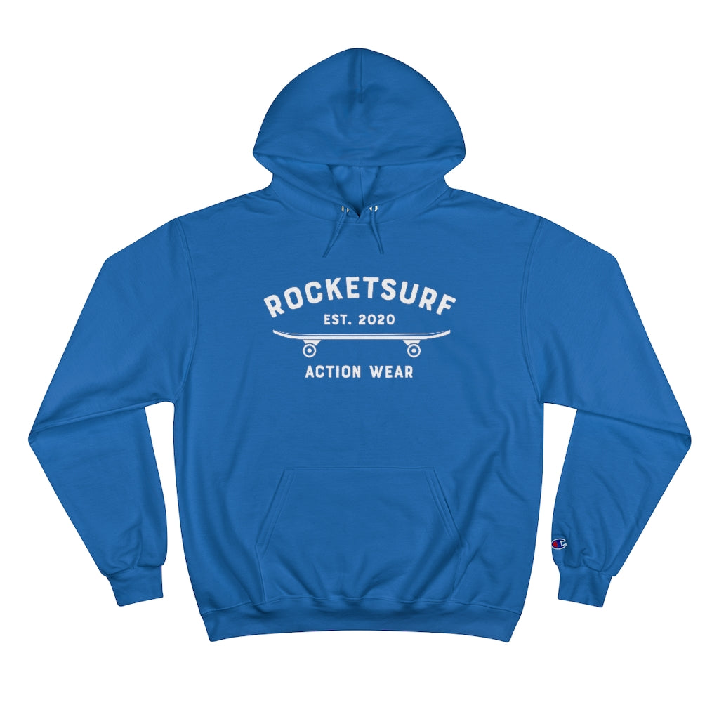 Champion Hoodie - RocketSurf Skate Club White Lettering