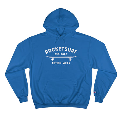 Champion Hoodie - RocketSurf Skate Club White Lettering