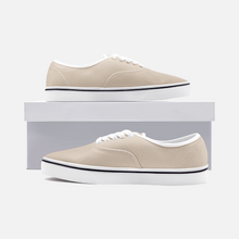 Cargar imagen en el visor de la galería, Unisex Canvas Low Cut Loafer Sneakers - Sand