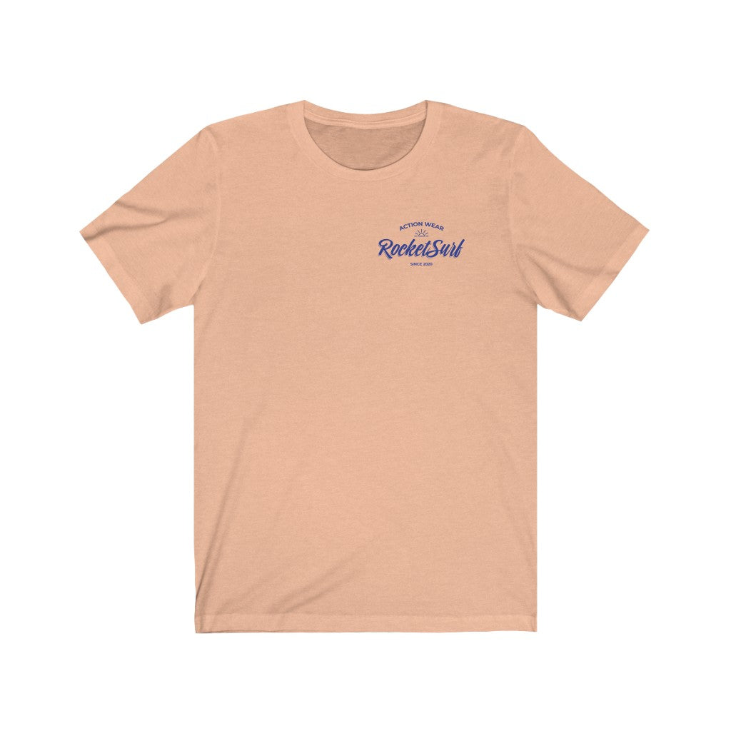 Life's A Beach Two-Sided Waves Unisex Short Sleeve Tee