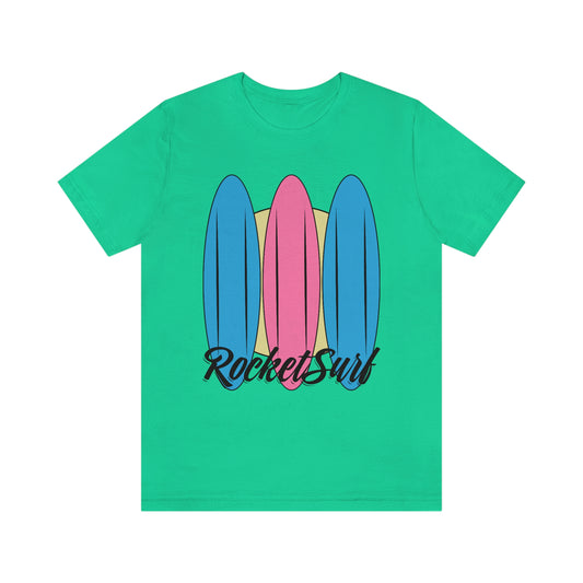 Unisex Short Sleeve Tee Triple Surf