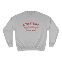 Load image into Gallery viewer, Champion Sweatshirt - RocketSurf Skate Club Red Lettering