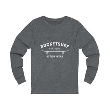 Load image into Gallery viewer, Unisex Jersey Long Sleeve Tee - RocketSurf Skate Club White Lettering