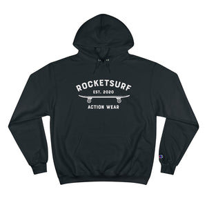 Champion Hoodie - RocketSurf Skate Club White Lettering
