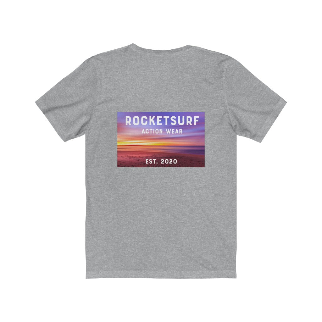 Two Sided RocketSurf RS Unisex Short Sleeve Tee