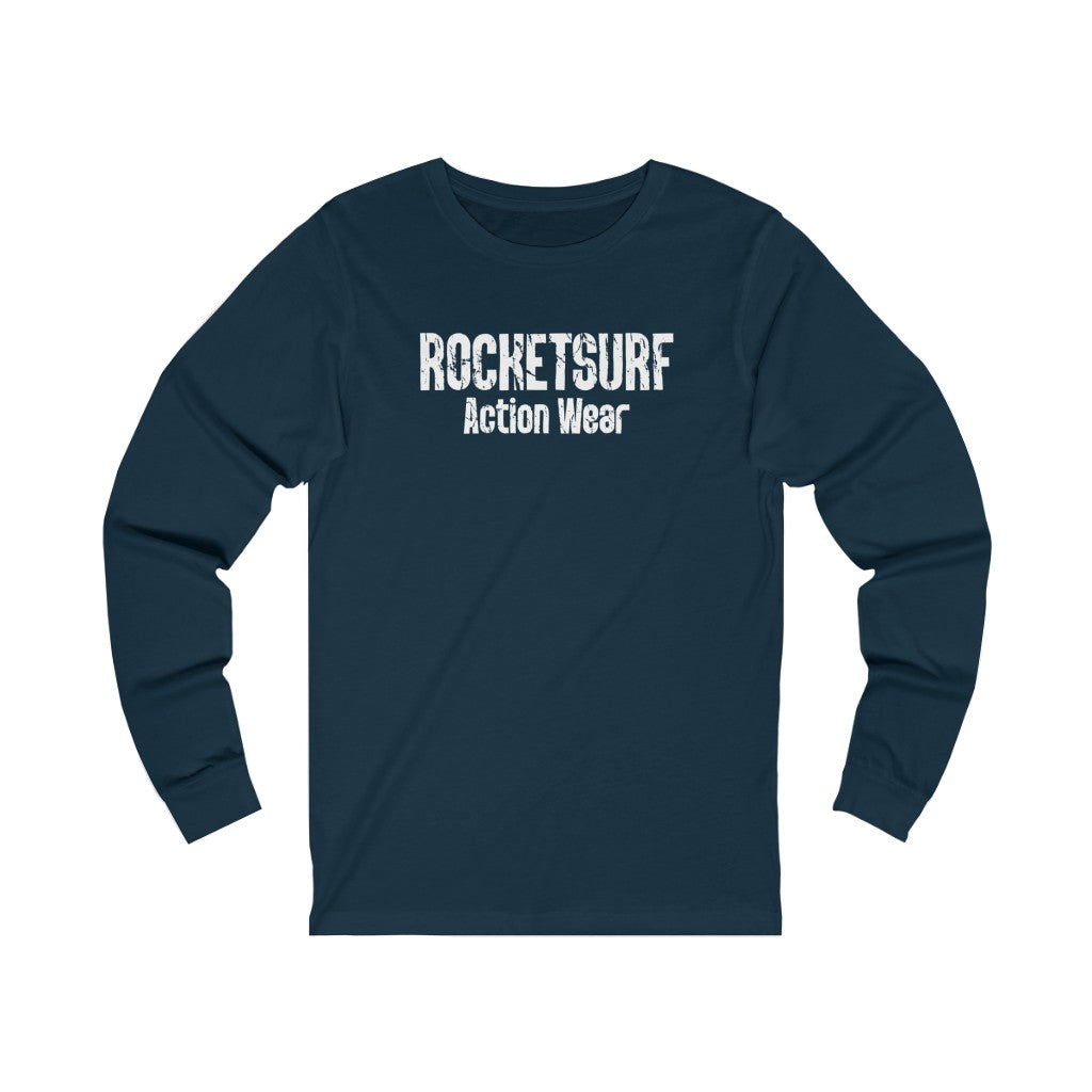 Unisex Jersey Long Sleeve Skate Skate Tee - Cracked