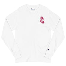 Load image into Gallery viewer, Men&#39;s Champion Live Free Live Now - Fuchsia Embroidery