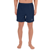 Carregar imagem no visualizador da galeria, Men&#39;s Athletic Long Shorts - Navy