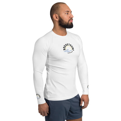 RocketSurf Men's Rash Guard - White