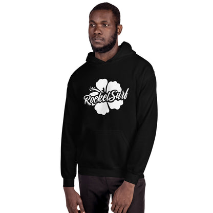 Unisex Hoodie White Flower