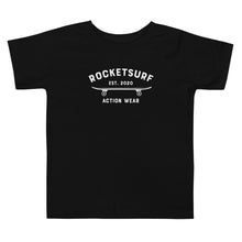 Load image into Gallery viewer, Toddler Short Sleeve Tee - RocketSurf Skate Club White Lettering