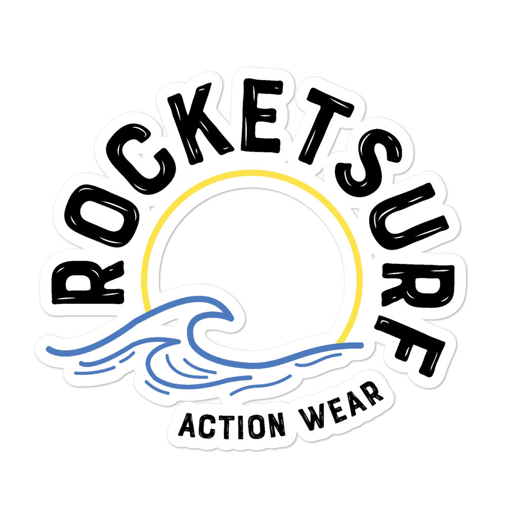 Bubble-free stickers - RocketSurf Wave