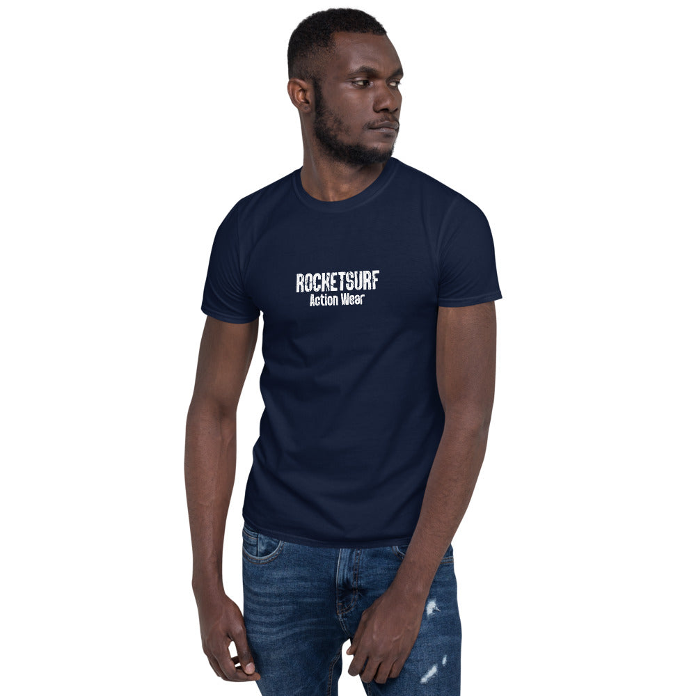 Cracked Logo Light Short-Sleeve Unisex T-Shirt